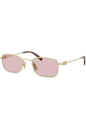Miu Miu Dames, Accessoires, Geel, Maat: 49 MM