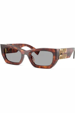 Miu Miu Dames, Accessoires, Bruin, Maat: 53 MM