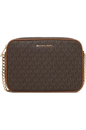 Michael Kors Dames, Tassen, Bruin, Maat: ONE Size Leer