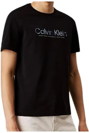 Calvin Klein Heren, Tops, Zwart, Maat: L