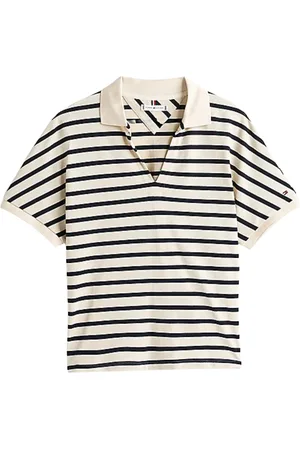 Tommy Hilfiger Dames, Tops, Veelkleurig, Maat: 2XS Katoen