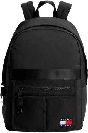 Tommy Hilfiger Heren, Tassen, Zwart, Maat: ONE Size Nylon