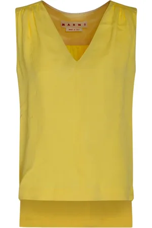 Marni Dames, Tops, Geel, Maat: 2XS