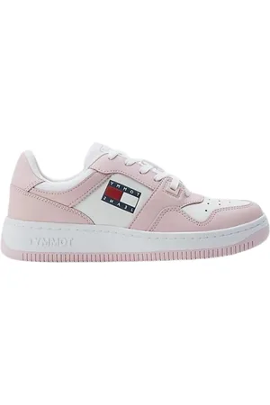 Tommy Hilfiger Heren, Schoenen, Roze, Maat: 36 EU Leer