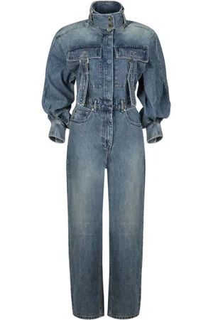 ZIMMERMANN Dames, Jumpsuits & Playsuits, Blauw, Maat: XS Denim