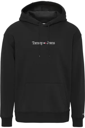 Tommy Hilfiger Heren, Sweatshirts & Hoodies, Zwart, Maat: S Katoen