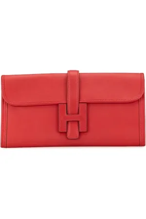 Hermès Dames, Pre-owned, Rood, Maat: ONE Size Leer