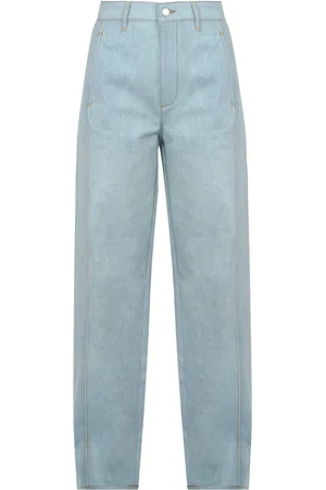 DEPARTMENT FIVE Dames, Jeans, Blauw, Maat: M Katoen