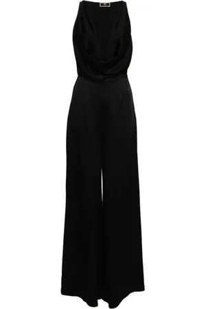 Elisabetta Franchi Dames, Jumpsuits & Playsuits, Zwart, Maat: M