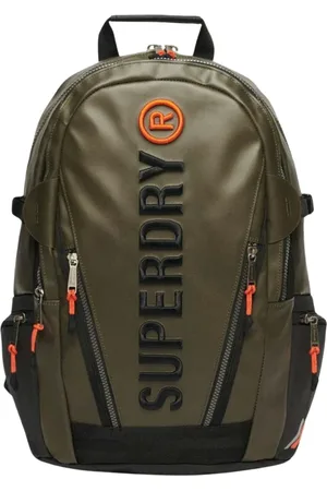 Superdry Dames, Tassen, Groen, Maat: ONE Size Leer