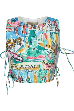 ALESSANDRO ENRIQUEZ Dames, Tops, Veelkleurig, Maat: M