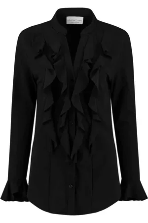Helena hart Dames, Blouses & Shirts, Zwart, Maat: L