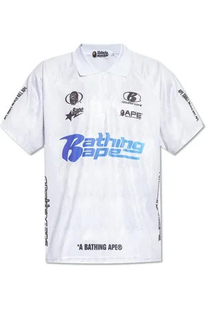 A Bathing Ape Heren, Tops, Wit, Maat: M Poliester