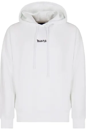 DISCLAIMER Heren, Sweatshirts & Hoodies, Wit, Maat: XL Katoen