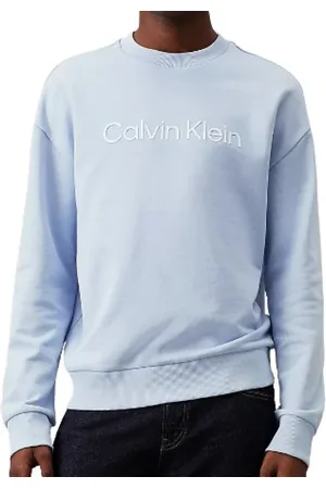 Calvin Klein Heren, Sweatshirts & Hoodies, Blauw, Maat: XL