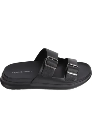 Tommy Hilfiger Heren, Schoenen, Zwart, Maat: 41 EU Synthetisch