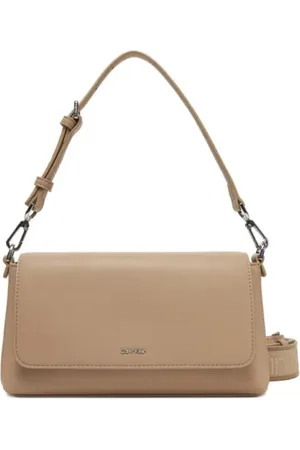 Calvin Klein Dames, Tassen, , Maat: ONE Size Leer