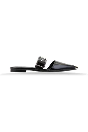 Alexander McQueen Dames, Schoenen, Zwart, Maat: 38 EU Leer