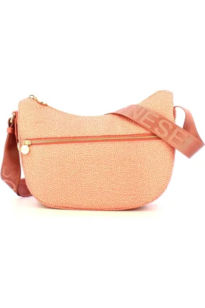 Borbonese Dames, Tassen, Roze, Maat: ONE Size Nylon