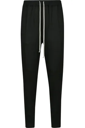 Rick Owens Heren, Broeken, Zwart, Maat: L Wol