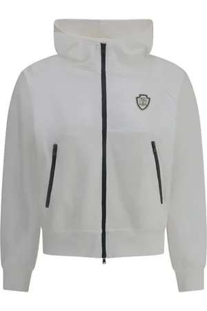 Brunello Cucinelli Dames, Sweatshirts & Hoodies, Grijs, Maat: S