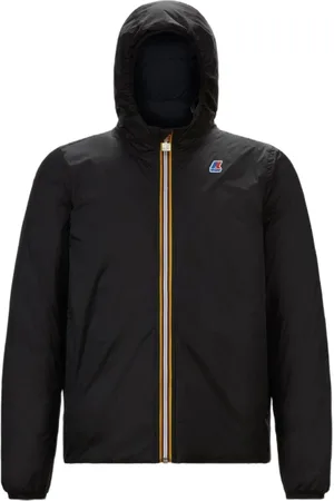 K-Way Heren, Jassen, Zwart, Maat: S Nylon