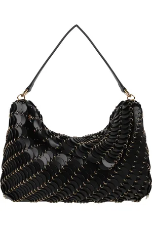 Paco rabanne Dames, Tassen, Zwart, Maat: ONE Size Leer