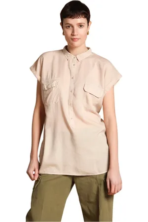 Masons Dames, Blouses & Shirts, Roze, Maat: L