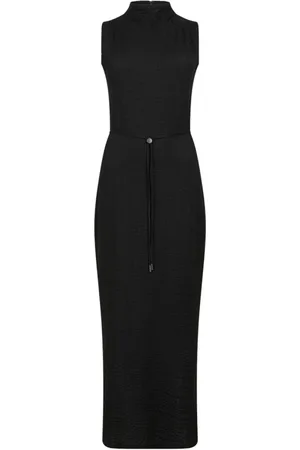 Calvin Klein Dames, Jurken, Zwart, Maat: M Poliester