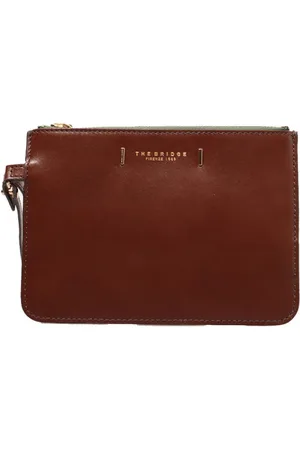 The Bridge Dames, Accessoires, Bruin, Maat: ONE Size Leer