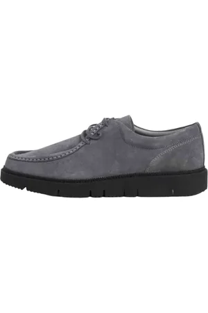 GARMENT PROJECT Heren, Schoenen, Grijs, Maat: 41 EU Suède