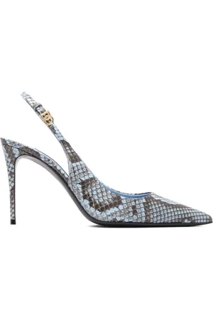 Dolce & Gabbana Dames, Schoenen, Veelkleurig, Maat: 38 EU Leer