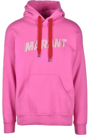 Isabel Marant Heren, Sweatshirts & Hoodies, Roze, Maat: M Katoen