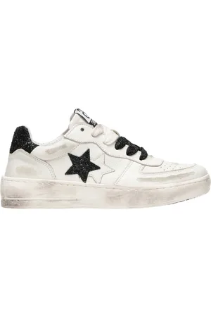 2STAR Dames, Schoenen, Wit, Maat: 39 EU Leer