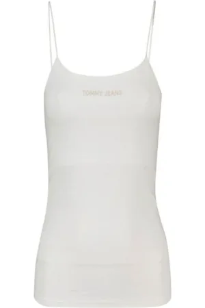 Tommy Hilfiger Dames, Tops, Wit, Maat: S Viscose