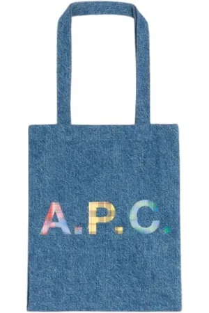 A.P.C. Dames, Tassen, Blauw, Maat: ONE Size