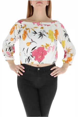 Guess Dames, Blouses & Shirts, Veelkleurig, Maat: M