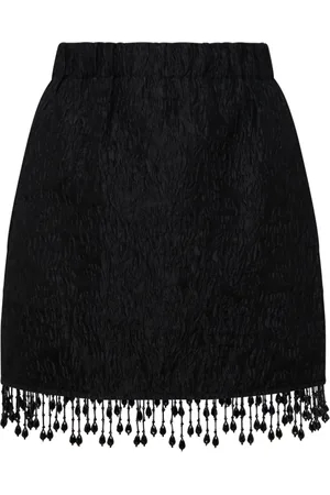 Ganni Dames, Rokken, Zwart, Maat: 2XS