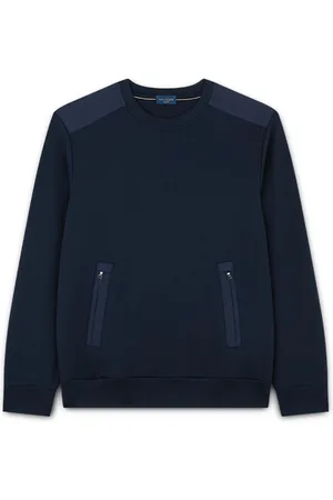 Paul & Shark Heren, Sweatshirts & Hoodies, Blauw, Maat: S Fleece