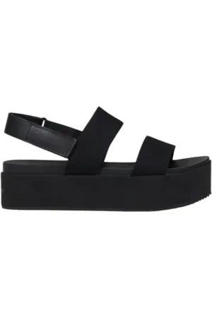 Calvin Klein Dames, Schoenen, Zwart, Maat: 37 EU Katoen