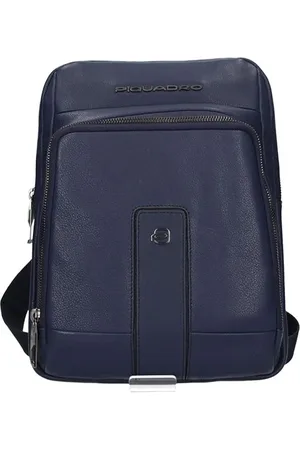 Piquadro Dames, Tassen, Blauw, Maat: ONE Size Leer