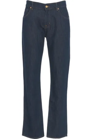 7 for all Mankind Heren, Jeans, Blauw, Maat: W36 Katoen
