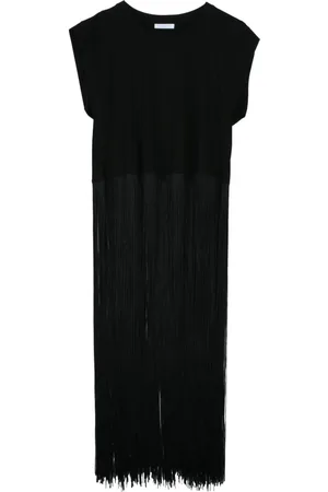Patrizia Pepe Dames, Tops, Zwart, Maat: S Viscose