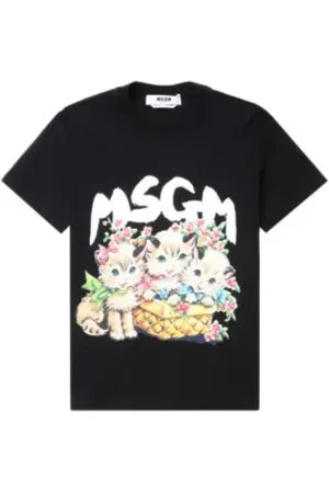 Msgm Dames, Tops, Zwart, Maat: S