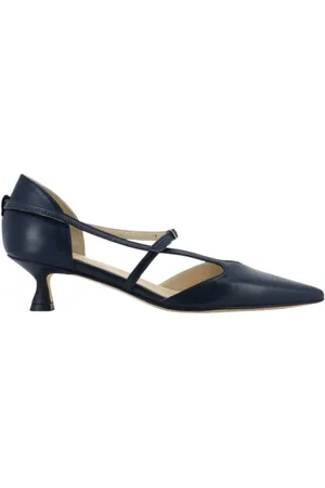 ANNA F. Dames, Schoenen, Zwart, Maat: 40 EU Leer
