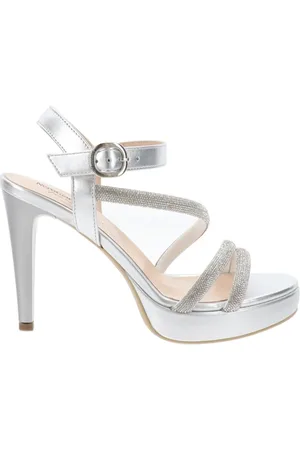 Nero Giardini Dames, Schoenen, Grijs, Maat: 39 EU Leer