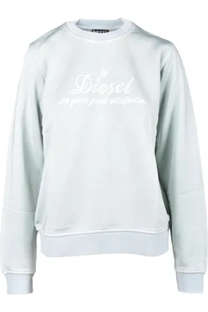 Diesel Dames, Sweatshirts & Hoodies, Groen, Maat: XS Katoen