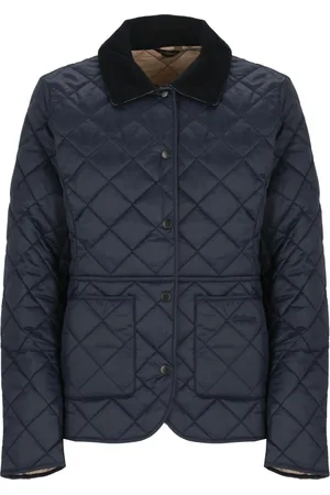 Barbour Dames, Jassen, Blauw, Maat: XL Corduroy