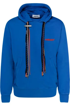 AMBUSH Heren, Sweatshirts & Hoodies, Blauw, Maat: S Katoen