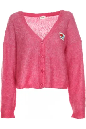 American Vintage Dames, Truien, Roze, Maat: M/L